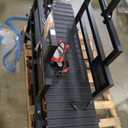 Dog Treadmill with Disc Brake, Resistance Adjustment, Paw-Friendly PE Slatmill & Speedometer - Heavy Duty Dog Treadmill for Large & Medium Dogs, Supports Up to 300 lbs, Easy to Move