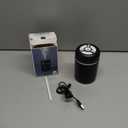 Portable Mini Humidifier, 300ml USB Cool Mist Small Humidifier with Colorful Lights. Perfect for Bedroom, Office, Plants, travel & Car (Black)