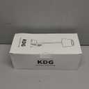 KDG 2 Pack Cordless Table Lamp, Portable LED Desk Lamps, 5000mAh Battery Operated, 3 Color Stepless Dimming Up, for Restaurant, Bedroom, Outdoor Camping, Coffee Shop, Night Light, Rechargeable (Black)