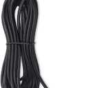 IP67 Waterproof DC Extension Cable Cord 2.1mm x 5.5mm DC Extension Wire, 5m/16.4FT Black