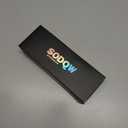 SODQW 2 Packs Makeup Reading Glasses for Women Round One Eye Rotating Magnifying Cosmetic Readers Make Up Eyeglasses (Black+pink) 4.0x