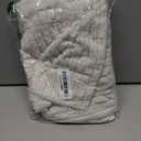 MIULEE Pack of 2 Corduroy Decorative Throw Pillow Covers 18x18 Inch Soft Boho Striped Pillow Covers Modern Farmhouse Home Decor for Sofa Living Room Couch Bed Cream White