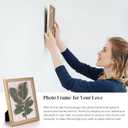 8x10 Picture Frame - Set of 5, Matte Gold 8 x 10 Photo Frame with High-Definition Glass, Modern 8x10 frame for Tabletop or Collage Wall, Perfect Christmas Frame