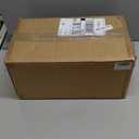 24-Pack Plastic Cocktail Glasses – 10oz Dusty Blue Ribbed Premium Disposable Coupe Champagne Cups with Detachable Stem & Base – Party & Event Drinkware