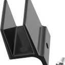 3 x M6209 Sliding Shower Door Bottom Track, 1/2-inch Channel, Suitable for 7/16-inch Thick Shower Glass Doors, (Black, 1 Pack)