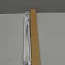 Frameless Shower Door Support Bar, Stainless Steel Wall-to-Glass Support Arm to Fixed Shower Glass Panel, for 1/4"-3/8" (6-10 mm) Door, 180 Pivot & Stow-Flat Mode (Chrome, 15.8-inch(400mm))