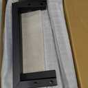 Towel Racks for Bathroom Wall Mounted, Metal Towel Holder with Wooden Shelf for Folding Large Towels, Towel Storage for Small Bathroom Organizer Decor or RV Camping