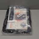 SEYMAC Case for iPad Pro 13 Inch M5 2025 / M4 2024, Heavy Duty Shockproof Protective Case with Screen Protector, 360 Rotating Stand, Hand/Shoulder Strap and Pen Holder, Black