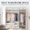 HOUSE DAY Black Velvet Hangers 60 Pack, Non Slip Clothes Felt Hanger Heavy Duty for Coat, Premium Slim Space Saving Suit Hangers for Closet Organizer, 360 Rotating Silver Hook