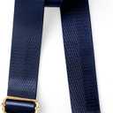 Purse Straps Replacement Crossbody Straps for Purses,Wide Shoulder Strap for Bags Extender Guitar Straps for Handbags (1.5inch/3.8cm, Color3-5(navy Blue))