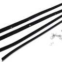 HOLDWELL Window Sweeps Felts Weatherstrip Kit Set of 4 KG2018A Compatible with 1970-1981 Chevrolet Camaro Pontiac Firebird Trans Am