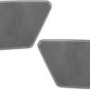 ACROPIX Front Bumper Headlight Washer Nozzle Cover Cap Fit for BMW 325i 2006 for BMW 328i 2007-2008 - Pack of 2 Gray