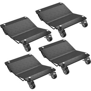 GarveeTech Car Dolly Set of 4, Heavy Duty Wheel Dollies 7000 LBS Capacity