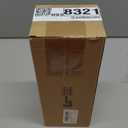 Leinuosen 5 Pcs Glitter Starburst Christmas Ornaments Include 4 Pcs 8'' Exploding Star Hanging Tree Ornament with a Large 13.7'' Starburst Christmas Tree Topper Xmas Holiday Tabletop Decor(Silver)