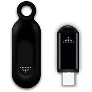 Universal Remote Smartphone IR Controller Adapter USB-C Infrared Blaster Control for Android Phone All-in-One Controller Air-conditiooner TV DVD Roku Vizio Samsung TV and More (Black)