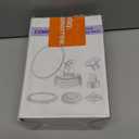 Gotocut Breast Milk Collection and Storage Bottles, 6oz/180ml, Compatible with Spectra S1 S2 9 Plus, Motif Luna, and Most Wide-Mouth Flanges, Work with Spectra Bottles for Pumping, 4 Pack