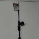 South Bend Eclipse Spincast 5'6" Combo w/Kit 2-Pc Blue Right Handed