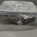 Rectangular Woven Seagrass Storage Bins with Handle,Kingwillow. (water hyacinth, Medium)