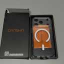 CANSHN Magnetic Compatible with iPhone 17 Pro Case Clear, Upgraded [Full Camera Protection] [Compatible with Magsafe] Non-Yellowing Protective Shockproof Bumper Phone Cover 6.3 Inch - Clear