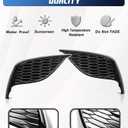 Fog Light Cover Compatible with 2021-2023 Toyota Camry SE XSE Replacement for TO1039243 TO1038243 81481-06240 81482-06200