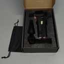 Electric Air Duster, 300000RPM High-Speed Cordless Blower for Barber with Variable Speed & Brushless Motor, Portable Mini Blower for Keyboard, PC, Computer, Replaces Canned Air, Gifts for Men (Gold+black)