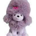 Holiday Home Poodle Plush - Purple