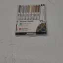 Zebra Pen Neutral Palette Set, Includes 8 Mildliner Highlighters and 2 ClickArt Markers & Mildliner Double Ended Highlighter Set, Broad and Fine Point Tips, Assorted Ink Colors