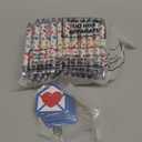 48 Sets Valentine's Day Pens Gift Bulk for Coworkers Employees, Heart Print Ballpoint Pens with Happy Valentine's Day from to Exchange Cards for Office School Classroom Party Adult Kid Teacher