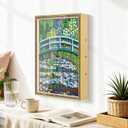 24x20 Inch LED Display Case Compatible with LEGO Water Lily Set 31220 | Acrylic Dustproof Showcase with Lighted Base | Art-Inspired Display for Home & Office (Case Only)
