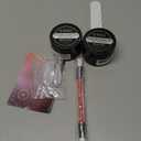 SUPWEE 3D Nail Art Gel Clear and White Solid Builder Gel for Nails Non-Stick Hand Sculpture Hard Gels with Dual Form for Carving Patterns Decoration Nail Art Home Manicure DIY for Women