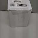 Allybyme Utensil Holder Kitchen Utensil Holder for Countertop, Ceramic Cooking Utensil Holder for Kitchen Counter, Large Modern Spatula Holder Utensil Organizer Kitchen Decor, 6.5”H x 5.5”D White