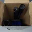 52" Car Wash Brush with Long Handle | Built-in Rubber Squeegee & Rubber Bumper | Lightweight extendable Handle | Soft Bristle Brush for Car, RV, Boat, Solar Panel, Deck Washing (Blue)