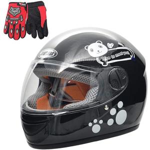 Children's Helmet, Motorcycle Helmet for Children, Half Motorcycle Helmets, Motorcycle Moped Boys Girls Children Children, 3 Colours Designer Designed by Choice, Black