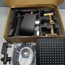 3 Handles Tub Shower Faucet,Bathtub Shower Faucet Set with Tub Spout,Dual 2 in 1 Shower System Complete Tub and Shower Trim Kit,Matte Black