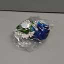 Floroom Royal Blue Rose Wrist Corsage Wristlet Band Bracelet and Men Boutonniere Set for Wedding Flower Accessories Prom Suit Decorations