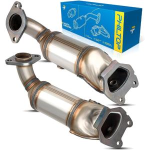 PHILTOP Front and Rear Catalytic Converter Compatible with 2011-2019 Grand Caravan/Town & Country/Journey FWD 3.6L, 2011-2014 200 /Avenger/Routan 3.6L - Replace# 16780, 16779 (EPA Compliant)