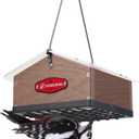 Kingsyard Upgraded Upside Down Double Suet Feeder for Outside Hanging, Squirrel-Proof Metal Edging, Wild Bird Feeder with Metal Weatherproof Roof, Attracting Woodpeckers, Nuthatches, Titmouse