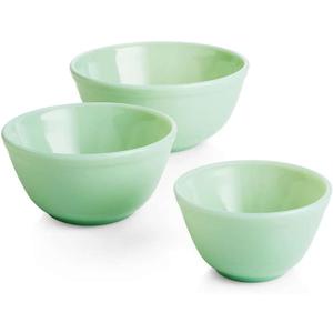 Mosser Jade 3 Piece Mixing Bowl Set