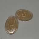 2 Pack Dry Body Brush for Cellulite Lymphatic Drainage - Handheld Massager for Legs Arms Back Gua Sha Tool Clear (Transparent)