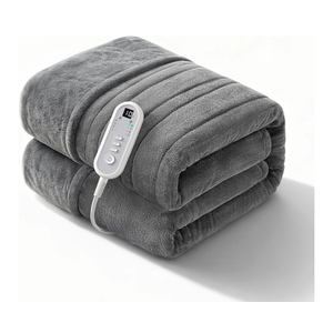 Heated Blanket Queen, Dual Control Electric Blanket, Ultra Soft Flannel, Consistent & Even Heating with 8 Heat Levels & 10 Hours Auto Off, Overheat Protection, Warm Gifts for Grandm (84"x90")