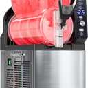 Commercial Slushie Machine, Margarita Daiquiri Wine Frappe Slush Frozen Drink Machine, 15L