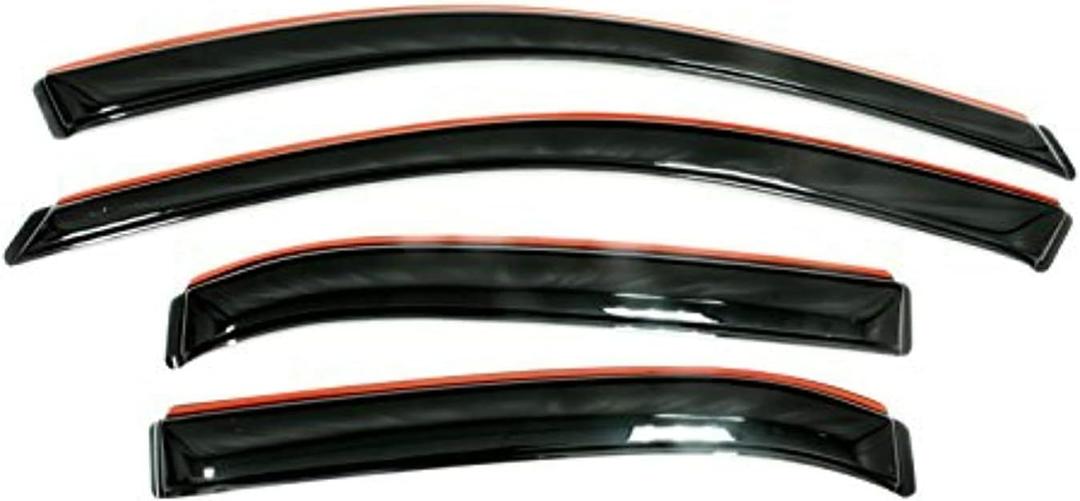 Auto Ventshade [AVS] In-Channel Rain Guards for 2013 - 2018 Toyota Avalon | Window Vent Visors, 4 pcs. - Smoke | 194426