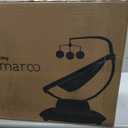 UPPAbaby Mamaroo Smart Swing Customizable Soothing Modes with MotionSync Technology Infant Recline + Bluetooth Enabled Included Newborn Insert Charlie (Sand Mlange)