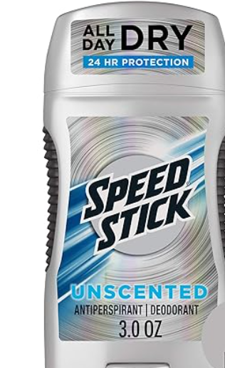 Speed Stick Power Antiperspirant Deodorant for Men, Unscented - 3 Ounce
