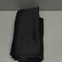 BGment Black Blackout Curtains 36 Inches Length for Kitchen Window - Short Drapes with Rod Pocket Thermal Insulated Privacy for Bedroom Bathroom Rv Cafe Window, 2 Panels, 42 x 36 Inch