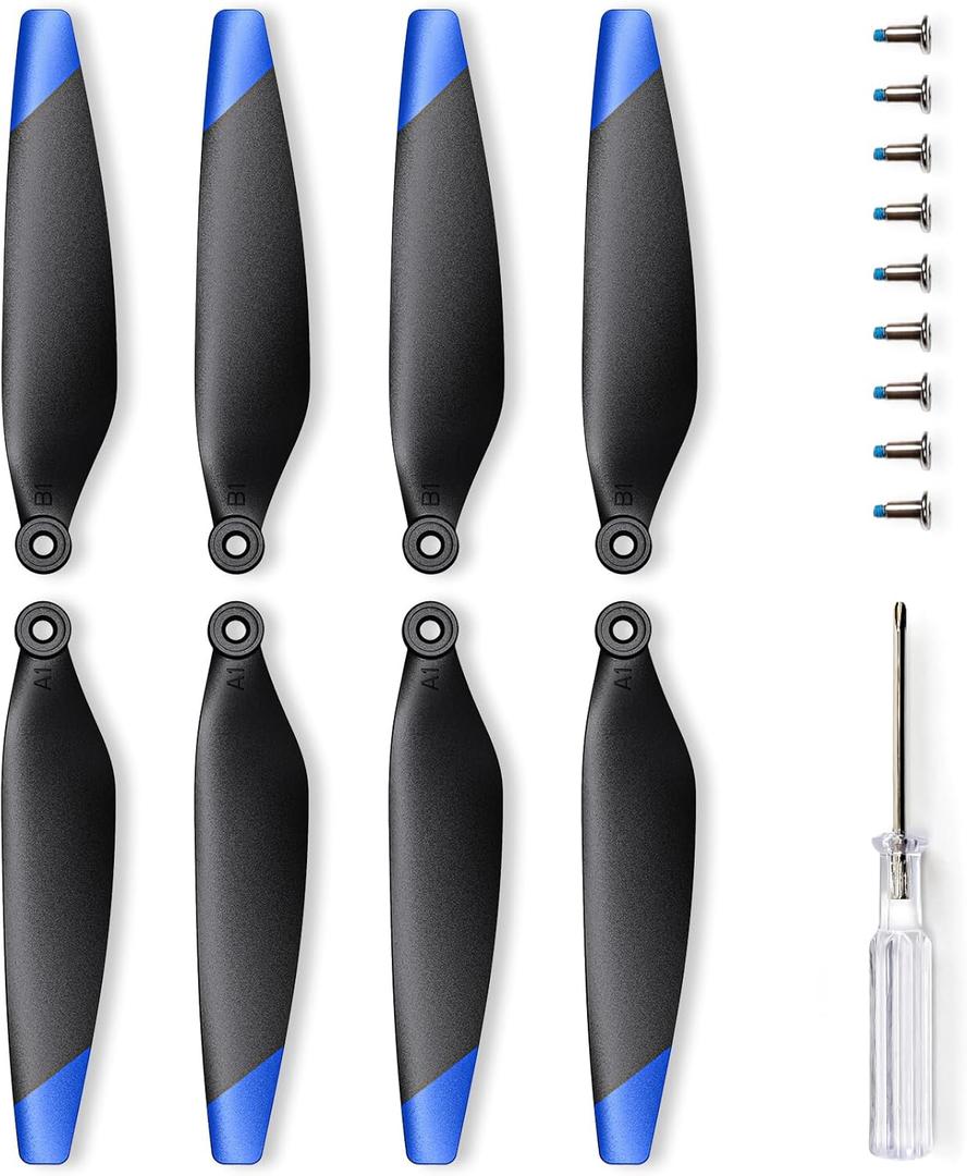 V11MINI SE Original Replacement Propellers,Spare Drone Propellers,Durable Material Easy to Install,Folding Propeller 4PCS for Quadcopters, Drone Blades Replacements, Drone Accessories