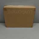 LUVHOMEE Shoe Organizer for Closet, Fits 24 Pairs, Large Shoe Box Storage Containers, Clear Foldable Shoe Storage Bins w/Bottom Support, Space Saving Closet Shoes Holder w/Reinforced Handles, Gray (Grey)