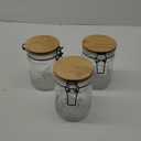 ChaBatree ST-029 Glass Jar 1000cc with Silicone Ring 3 pack