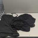 Plus Size Women Sexy Lingerie Set Curvy Lingerie Lace Babydoll Mesh Chemise Nightgown Boudoir Sleepwear with Panty, Black Size M