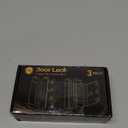 Home Security Door Reinforcement Lock - Child Proof Door Locks for Front Door Child Safety Lock High Door Locks for Kids Safety Withstand 800 lbs Top Flip Door Latch Lock for Inward Swinging Door